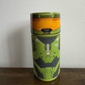 Numskull Halo CosCups MASTER CHIEF Ceramic Cup 14oz/400ml w/ Rubber Sleeve NWOT